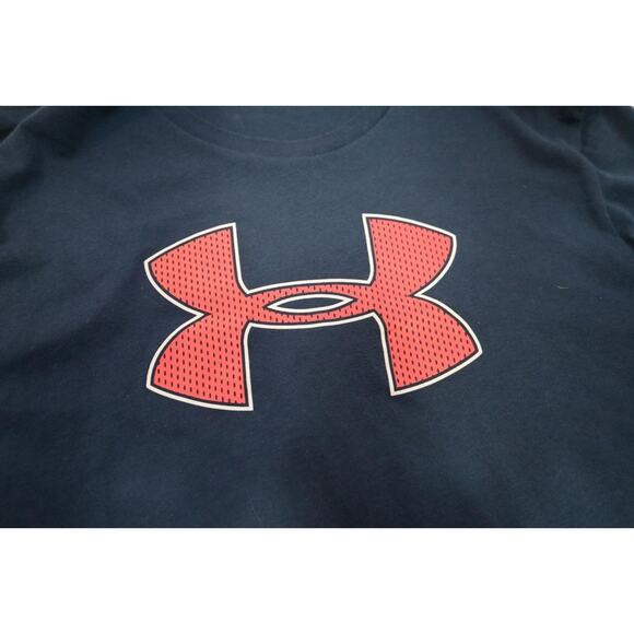 Under Armour Gym Shirt HeatGear Loose Performance Athletic Mens Sz Large Tall LT - Picture 7 of 8